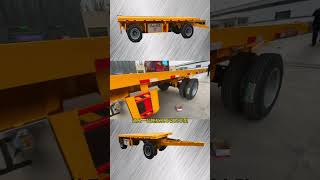 shipping container chassis for saletri axle trailer [upl. by Burhans161]