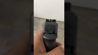 Meprolight ft green dot sight viralvideo reels education glock [upl. by Wiebmer836]