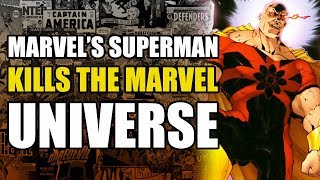 Marvels Superman Kills The Marvel Universe Exiles King Hyperion [upl. by Selina]