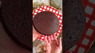 Next Level Chocolate layer Cake met Chocolade Tahin icing I Sofie Dumont shorts [upl. by Clauddetta612]