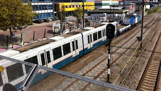 RET Metrorijtuig 5311 bij remise Kleiweg in Rotterdam [upl. by Arateehc]