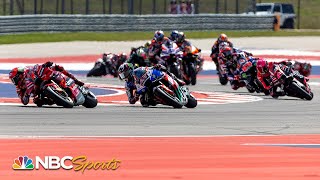 MotoGP Americas Grand Prix  EXTENDED HIGHLIGHTS  41623  Motorsports on NBC [upl. by Neelyam659]