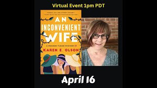 Karen E Olson discusses An Inconvenient Wife [upl. by Flori]