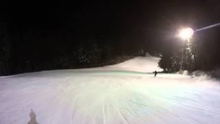 Semmering  Hirschenkogel Zauberberg Piste 6 Südhang Nacht [upl. by Koziarz]