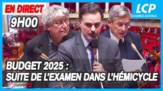 Budget 2025  suite de lexamen en séance publique à lAssemblée  08112024 [upl. by Heng]