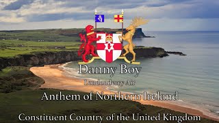 National Anthem Northern Ireland  Danny Boy Londonderry Air  Constituent Country of the UK [upl. by Anuahsat]