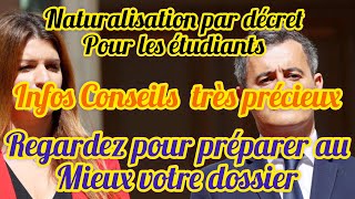 Demande de nationalité française pour les étudiants étrangers ce qu’il faut savoir absolument part1 [upl. by Cain]