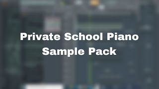 Free Private School Piano Sample Pack [upl. by Novek]