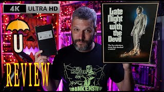 Late Night With the Devil 2023  Blu Ray and VHS tape review  Umbrella Entertainment [upl. by Iba]