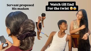 New bengali hairplay story video  Servant proposed his malkin😱  longhair play by male [upl. by Engedi729]