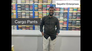 Cargo Pants in Premium amp Heavy Quality  Sizes 30 – 42  Gayathri Shirts  020224 [upl. by Anibas480]