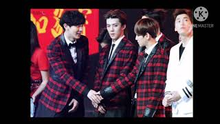 Sebaek Hunbaek Sehun reaction to Chanbaek [upl. by Ahsinrev567]