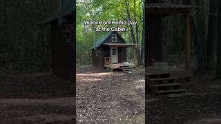 Work From Home Day at the Cabin [upl. by Elyrrad]