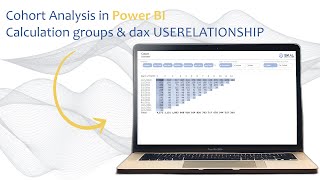 Exploring Cohort Analysis How to Use Calculation Groups amp USERELATIONSHIP in Power BI [upl. by Terrag]