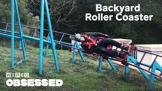 How This Guy Built a Roller Coaster In His Backyard  WIRED [upl. by Borlase]