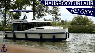 Mit dem Hausboot von Leboat durch Belgien Flandern  führerscheinfrei [upl. by Behah]