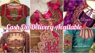 Meesho Readymade Blouse Haul Blouses Starting At Rs677 💕😍💕 COD Available Shipping Free [upl. by Loise]