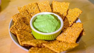 Comment faire des crackers au déshydrateur⎪RECETTE VEGAN CRUE [upl. by Nino]