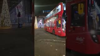 Enviro 400HMMC Abellio London 2499 YY64TYX Route N109 Taking a Left Turn at Tottenham Court Road Stn [upl. by Imoian759]