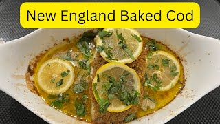 Baked Cod New England Style [upl. by Gifferd375]