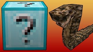 Minecraft Lucky Boss  Elmas Şans Blokları [upl. by Ahsikat]