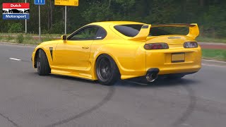 Toyota Supra Compilation 2022  BRUTAL Sounds [upl. by Fayth]