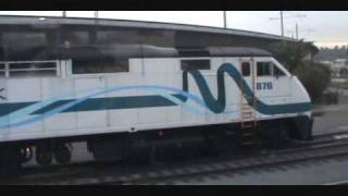 Pacing Metrolinks newest paint scheme SCAX 876 [upl. by Ahseina119]