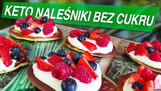 Keto Naleśniki bez dodatku cukru z pyszną masą [upl. by Currie]