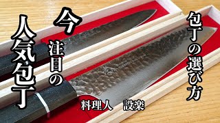 今大人気の包丁はこれだ！料理人が教えるおすすめの包丁と選び方 [upl. by Sarene]