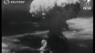 Second atomic bomb of World War II explodes over Nagasaki 1945 [upl. by Amri]