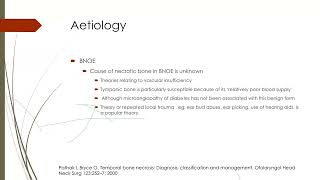 Keratosis Obturans Primary Auditory Canal Cholesteatoma and Benign Necrotising Otitis Externa [upl. by Aihcropal297]