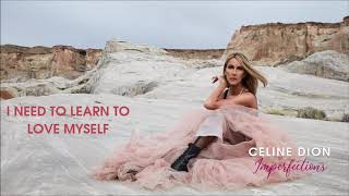 Céline Dion  Imperfections Lyrics [upl. by Ecilayram]