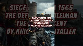 Siege of Malta 1565 by Ottoman history ottoman facts fyp viralshorts ottomanempire travel [upl. by Karb]