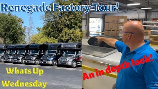 Renegade factory tour What’s up Wednesday [upl. by Wurster503]