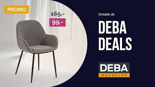 DEBA Meubelen  Verlengde DEBA Deals  Zetels [upl. by Gariepy]