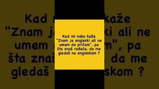 Gledanje na engleskom jeziku smehdosuza smeh humor [upl. by Ahcarb]