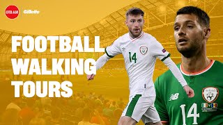 FOOTBALL WALKING TOURS OF DUBLIN  Après Matchs Gary Cooke amp TD Aodhán Ó Ríordáin [upl. by Dinerman]