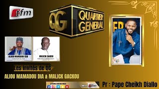 🚨TFM LIVE QG du 22 Mars 2024 avec Pape Cheikh Diallo  Invité  Aliou Mamadou Dia amp Malick Gackou [upl. by Amikat]