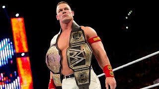 John Cenas 16 World Championship victories WWE Milestones [upl. by Andreas612]