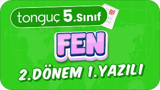 5Sınıf Fen 2Dönem 1Yazılıya Hazırlık 📑 2024 [upl. by Madson]