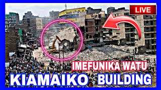 BREAKING NEWS  KIAMAIKO BUILDING C0LLAPSE  IMEFUNIKA WATU NDANI [upl. by Turnheim]