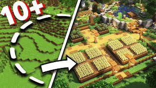 You NEED to Know These Minecraft Landscaping Tips [upl. by Eilyak]