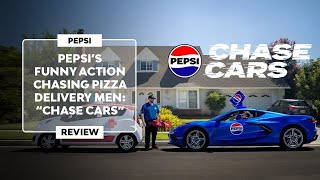 ▷ PEPSI starts CHASING PIZZA DELIVERY MEN in quotCHASE CARSquot 2024  Review [upl. by Werby458]