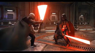 Darth Malgus vs Darth Vader [upl. by Lerual]