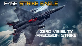 F15E Strike Eagle Zero Visibility Precision Strike  Digital Combat Simulator  DCS [upl. by Hsoj]