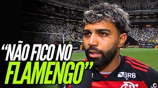 The Last Dance Gabigol anuncia sua saída do Flamengo [upl. by Adnesor192]