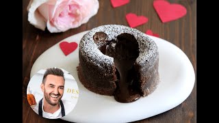 Coeur coulant au chocolat façon Cyril Lignac pour la Saint Valentin 💖💖💖 [upl. by Maeve]