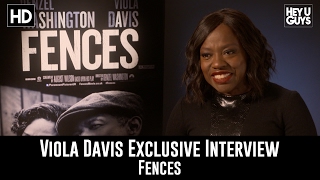 Viola Davis Exclusive Interview  Fences [upl. by Aidnic]