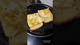 1 Mint Bread amp Egg shorts viral breadrecipe breadrecipes breadre [upl. by Conchita592]