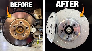 F30 MPERFORMANCE BRAKE KIT UPGRADE ThicWhips Customized [upl. by Battiste]